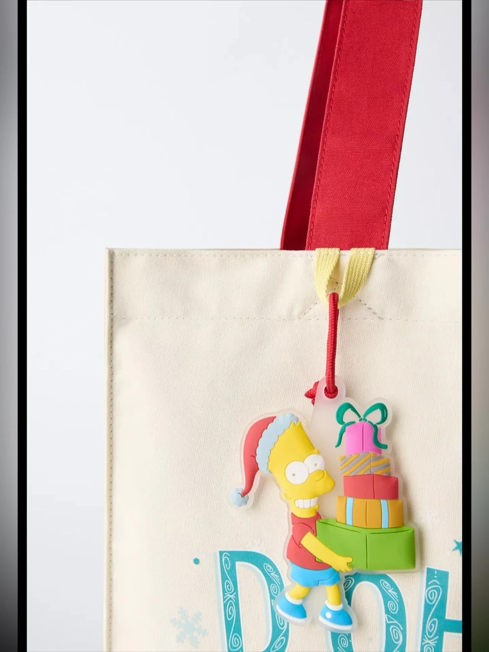 THE SIMPSONS ™ MATT GROENING SHOPPER BAG w/TOILETRY BAG SET